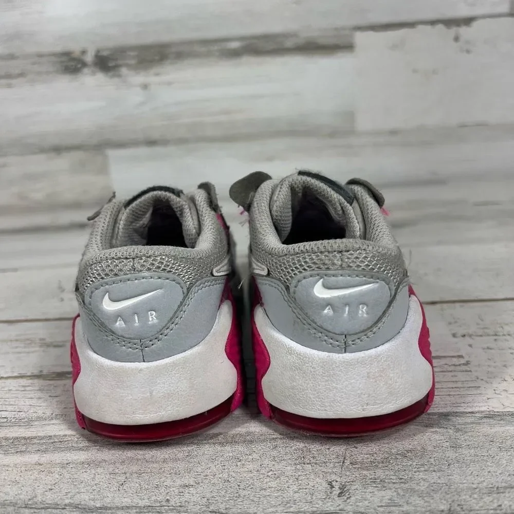 Nike Air Max 90 Emcee LTR Shoes Gray Purple‎ Toddler Kid's Sneakers US 9C